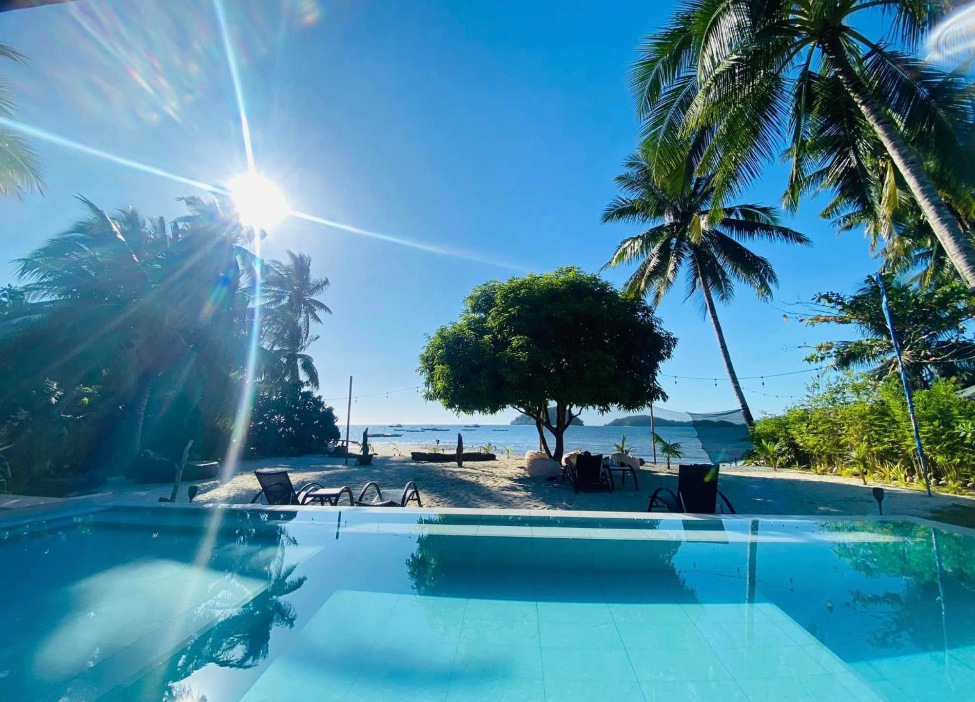 Amila Dive Beach Resort Cauayan  Exterior photo